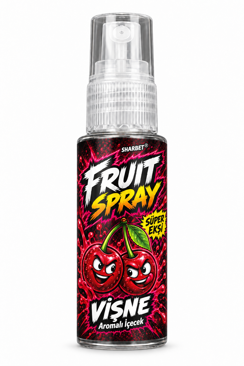 Vişne Fruit Spray — tek ürün, ambalajın tamamı